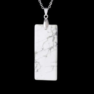 Rectangle Crystal Necklace – Energy - My Zen Temple