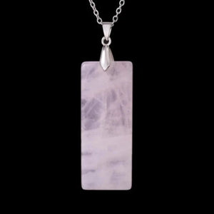Rectangle Crystal Necklace – Energy - My Zen Temple