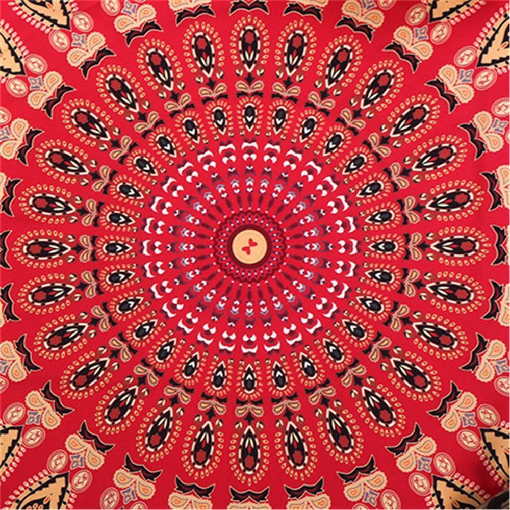 Round Colorful Mandala Tapestries -Tapestries & Wall Decorations My Zen Temple