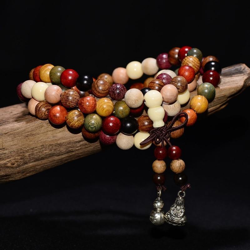 Sandalwood Mala Bracelet 108 Beads Buddhism - My Zen Temple