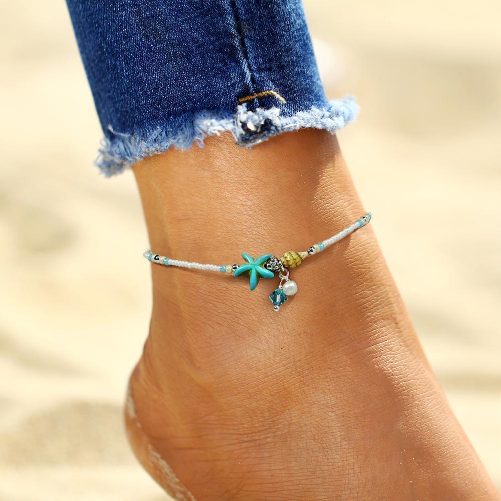 Starfish Anklet -Anklets My Zen Temple