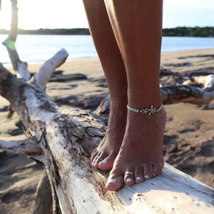 Starfish or Om Anklet -Anklets My Zen Temple