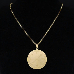 Talisman Of Protection Seal Of Solomon Necklace -Necklaces My Zen Temple