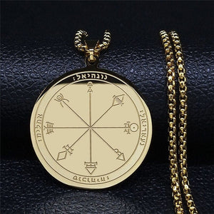 Talisman Of Protection Seal Of Solomon Necklace -Necklaces My Zen Temple