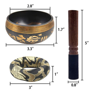 Tibetan Singing Bowl Set – Mindfulness - My Zen Temple