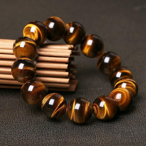 Tiger Eye Bead Bracelet – Courage - My Zen Temple