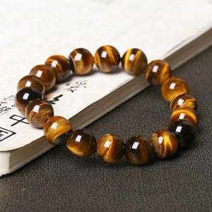 Tiger Eye Bead Bracelet – Courage - My Zen Temple