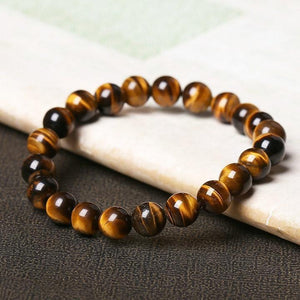 Tiger Eye Bead Bracelet – Courage - My Zen Temple