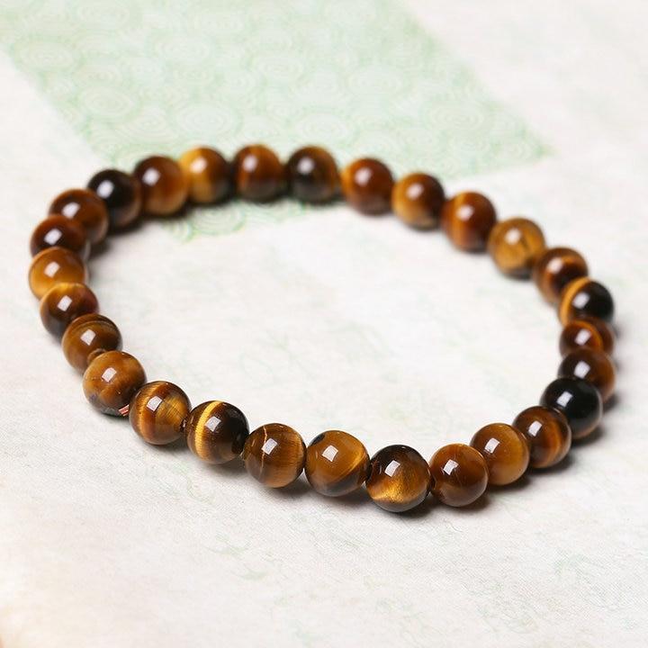 Tiger Eye Beads Bracelets -Malas and Bracelets My Zen Temple