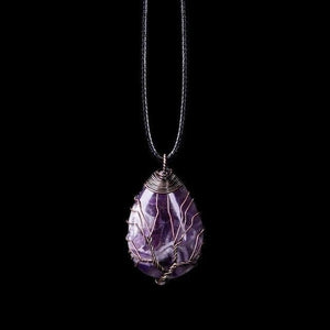 Tree of Life Crystal Necklace - Healing - My Zen Temple
