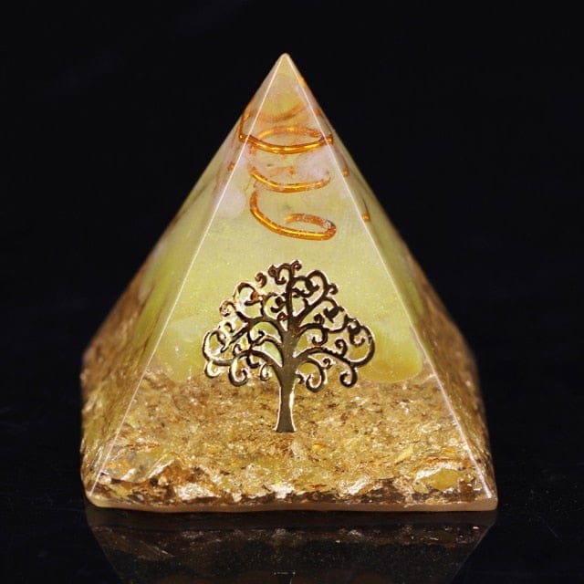 Tree Of Life Orgonite Prosperity Pyramid -Decoration Objects My Zen Temple