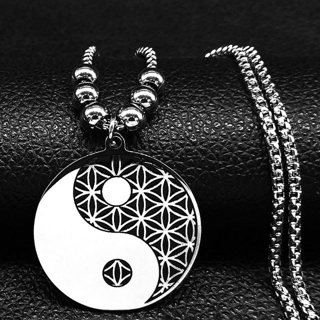 Yin Yang Stainless Necklace