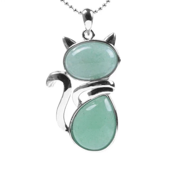 Cat Crystal Necklaces