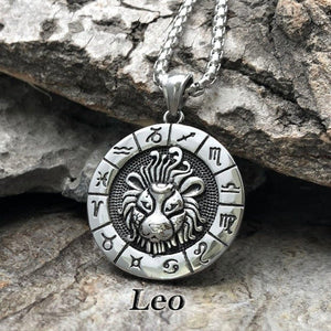 Zodiac Necklace – 12 Constellations - My Zen Temple