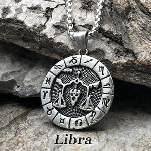 Zodiac Necklace – 12 Constellations - My Zen Temple