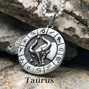 Zodiac Necklace – 12 Constellations - My Zen Temple