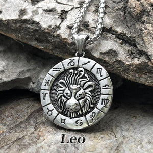 Zodiac Necklace – 12 Constellations - My Zen Temple
