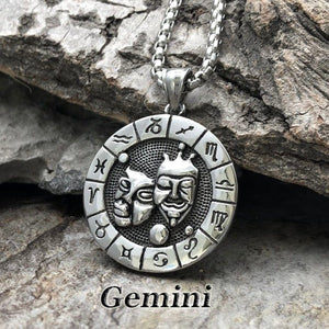Zodiac Necklace – 12 Constellations - My Zen Temple