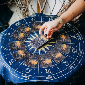 Zodiac Tarot Tablecloth – Rituals - My Zen Temple